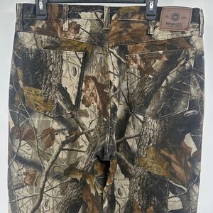 Wrangler Authentic Real Tree Hardwoods Camo Pants Men’s sz 38x30 Brand New